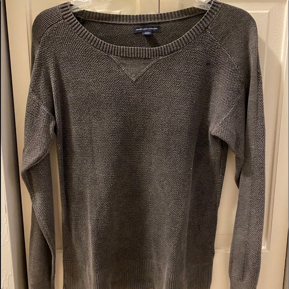 Gray A&E Long sleeve